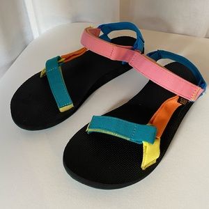 Teva original Universal 90’s multicolor sandals, great condition